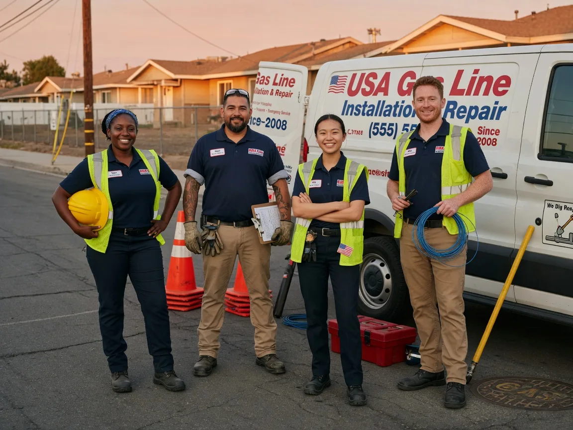 Gas Line Installation company in Mattawa, WA